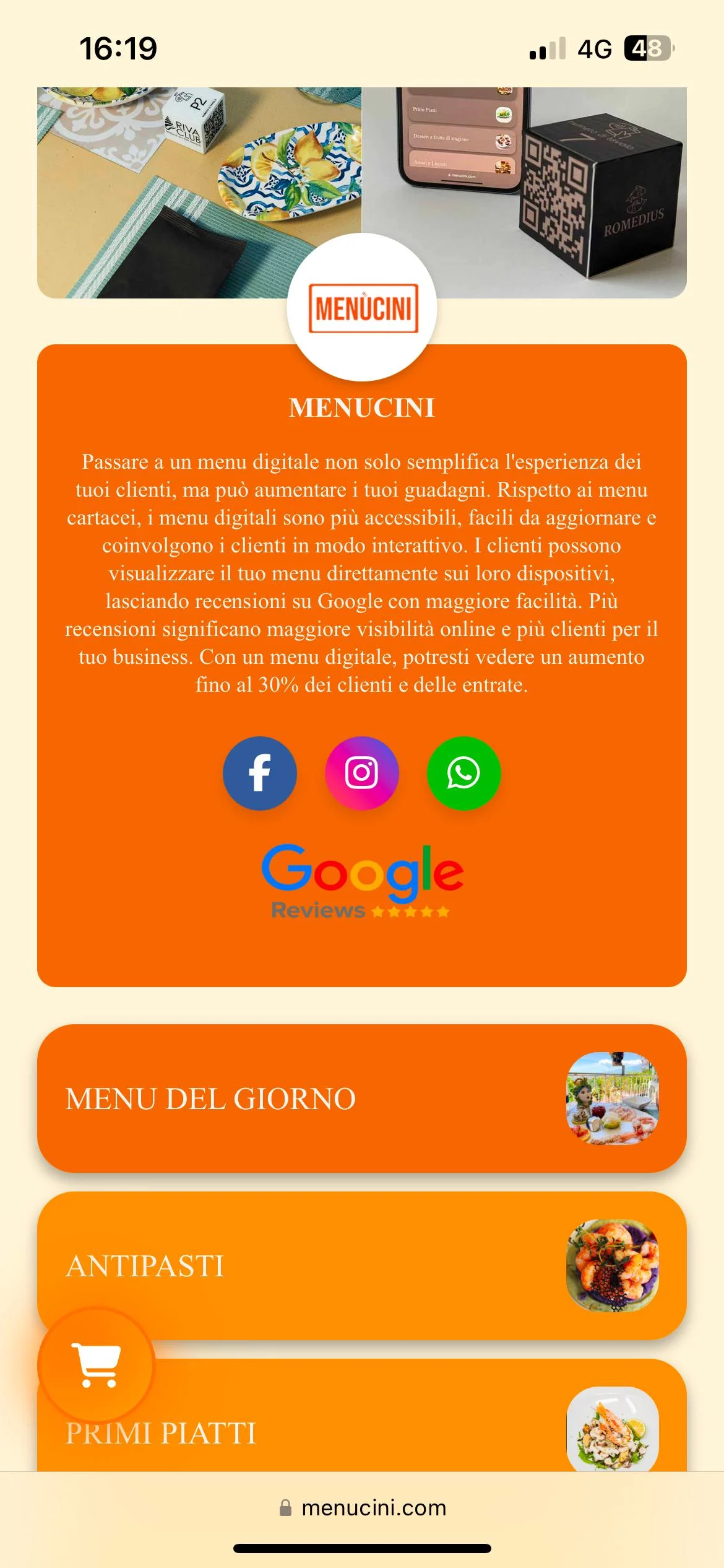 QR Code Scan Screenshot